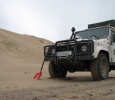 Snow shovel DELFI in the Gobi Desert, Mongolia - lopata STANDARD - černá (foto 6)
