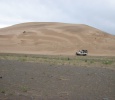 Snow shovel DELFI in the Gobi Desert, Mongolia - lopata ASYMETRIC - černá (foto 7)