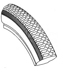 plášť PUE 37-540 (24 x 1 3/8) MV14 extra hard - šedá