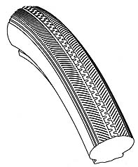 tyre PUE 37-540 (24 x 1 3/8) MV4 extra hard - black