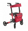 rollator - aluminium foldable frame, 4x 8
