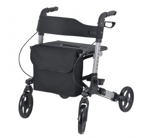 rollator - aluminium foldable frame, 4x 8