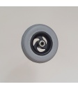 wheel PUE - 200 x 50 (60) grey standard - HD design rim - black