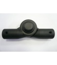 handle grip joint - diameter 19 mm - black button