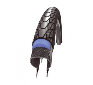 plášť Schwalbe 35-559 Marathon Plus - černá + reflexní pruh