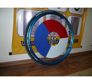 spoke cover transparent with Czech flag 24