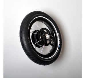 black wheel with DB Delfi - 12