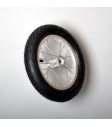 silver wheel with groove - 12