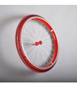 wheel neon red 24